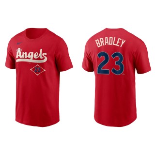 Archie Bradley Men's Los Angeles Angels Nike Red 2022 City Connect Name & Number T-Shirt