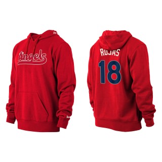 Jose Rojas Los Angeles Angels Red 2022 City Connect Pullover Hoodie