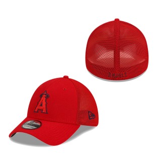 Los Angeles Angels 2022 Batting Practice 39THIRTY Flex Hat Red
