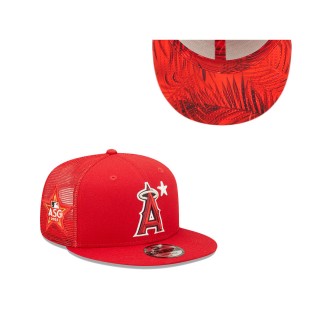 Men's Los Angeles Angels Red 2022 MLB All-Star Game Workout 9FIFTY Snapback Adjustable Hat