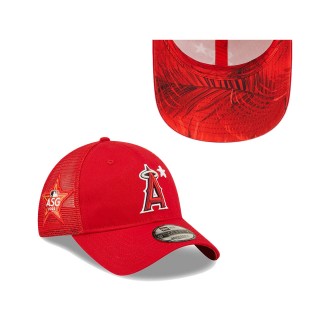Men's Los Angeles Angels Red 2022 MLB All-Star Game Workout 9TWENTY Adjustable Hat