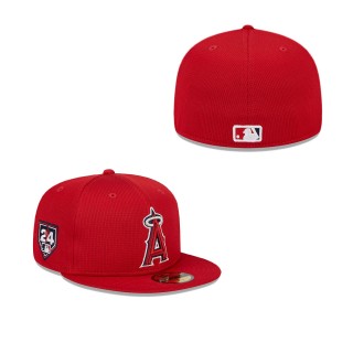 Los Angeles Angels Red 2024 Spring Training 59FIFTY Fitted Hat