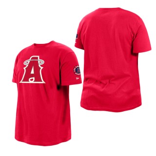 Men's Los Angeles Angels Red 2022 City Connect Big & Tall T-Shirt