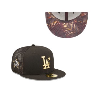 Men's Los Angeles Dodgers Black 2022 MLB All-Star Game On-Field 59FIFTY Fitted Hat