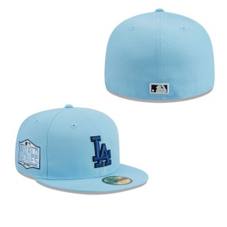 Los Angeles Dodgers Light Blue Fitted Hat