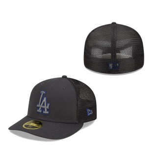 Los Angeles Dodgers 2022 Batting Practice Low Profile 59FIFTY Fitted Hat Graphite