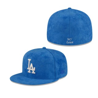 Men's Los Angeles Dodgers Royal Bricks and Woods 59FIFTY Fitted Hat