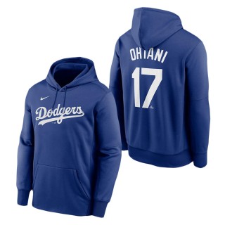 Los Angeles Dodgers Shohei Ohtani Royal Pullover Hoodie