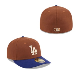 Los Angeles Dodgers Tiramisu Low Profile Fitted Hat