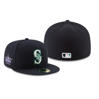 Mariners Navy 2021 MLB All-Star Game Workout Sidepatch 59FIFTY Hat