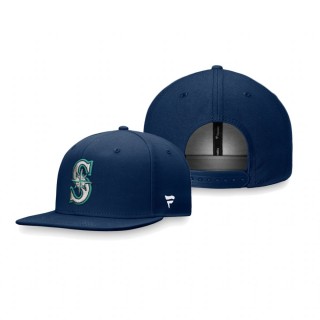Seattle Mariners Navy Core Adjustable Snapback Hat