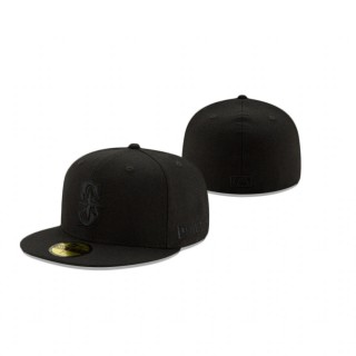 Mariners Black Wool 59Fifty Fitted Hat