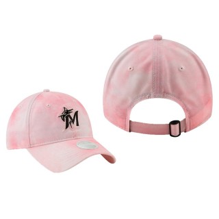 Miami Marlins Pink 2019 Mother's Day New Era 9TWENTY Adjustable Hat
