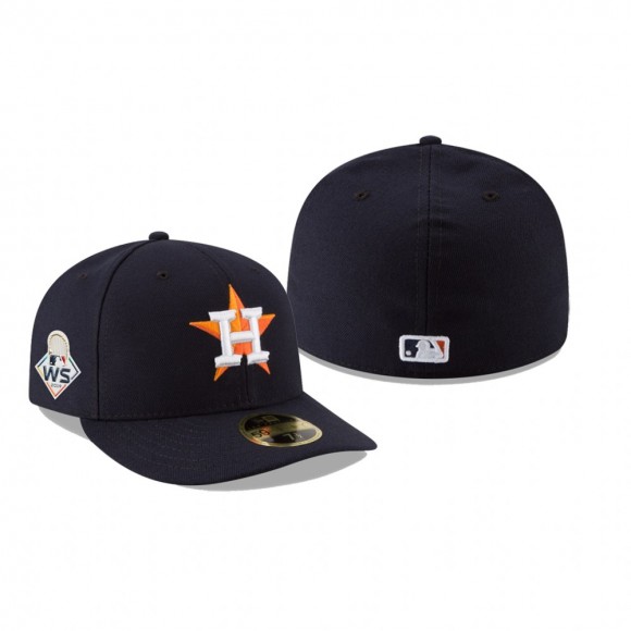 Men's Astros Navy 2019 World Series Low Profile 59FIFTY Fitted Hat