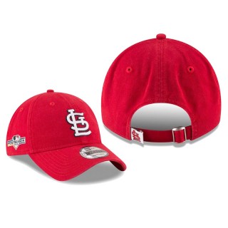 Men's St. Louis Cardinals Red 2019 Postseason 9TWENTY Adjustable Sidepatch Hat