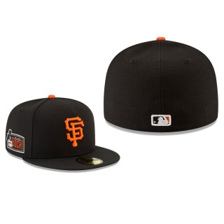 Men's Giants Black Sidepatch 59FIFTY Fitted Hat