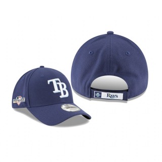 Men's Tampa Bay Rays Navy 2019 Postseason 9FORTY Adjustable Side Patch Hat