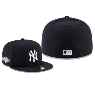 Men's Yankees Navy 2019 Postseason 59FIFTY Fitted Side Patch Hat