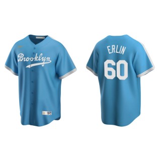 Robbie Erlin Brooklyn Dodgers Light Blue Cooperstown Collection Alternate Jersey