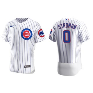 Marcus Stroman Cubs White Authentic Home Jersey