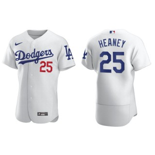 Andrew Heaney Dodgers White Authentic Home Jersey