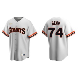 Austin Dean Giants White Cooperstown Collection Home Jersey