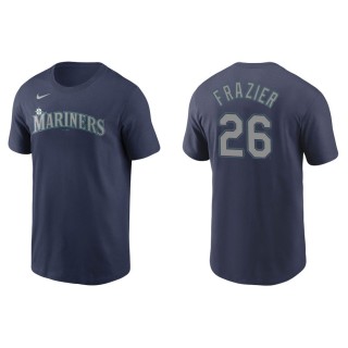 Adam Frazier Mariners Navy Name & Number Nike T-Shirt