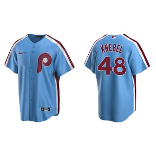Corey Knebel Phillies Light Blue Cooperstown Collection Road Jersey