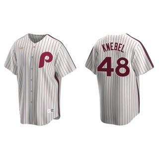 Corey Knebel Phillies White Cooperstown Collection Home Jersey