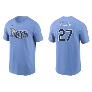 Francisco Mejia Rays Light Blue Name & Number Nike T-Shirt