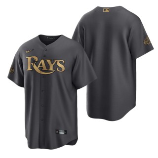 Men's Tampa Bay Rays Nike Charcoal 2022 MLB All-Star Game Replica Blank Jersey