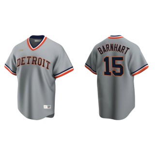 Tucker Barnhart Tigers Gray Cooperstown Collection Road Jersey