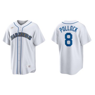 AJ Pollock White Cooperstown Collection Home Jersey
