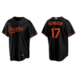 Men's Orioles Anthony Bemboom Black Replica Alternate Jersey