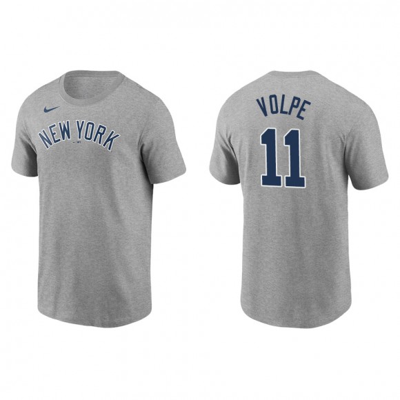 Anthony Volpe Gray T-Shirt