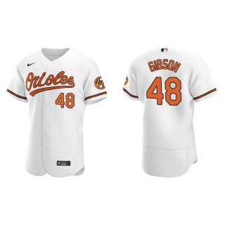 Kyle Gibson White Authentic Home Jersey