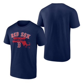 Men's Boston Red Sox Navy Nation T-Shirt