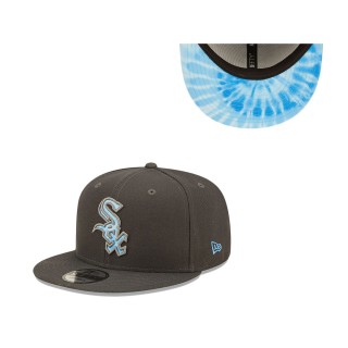 Men's Chicago White Sox Graphite 2022 Father's Day 9FIFTY Snapback Adjustable Hat