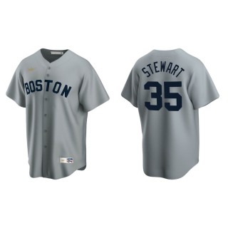 Men's Red Sox Christin Stewart Gray Cooperstown Collection Road Jersey