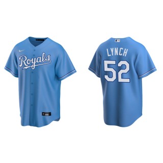 Men's Kansas City Royals Daniel Lynch Light Blue Replica Alternate Jersey