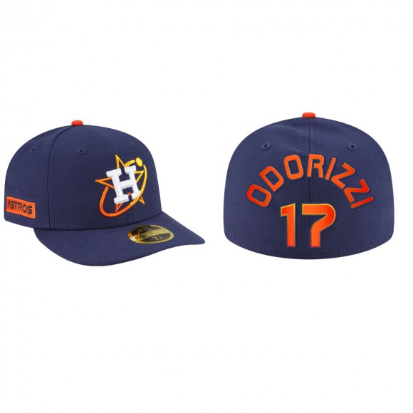 Men's Astros Jake Odorizzi Navy 2022 City Connect Fitted Hat