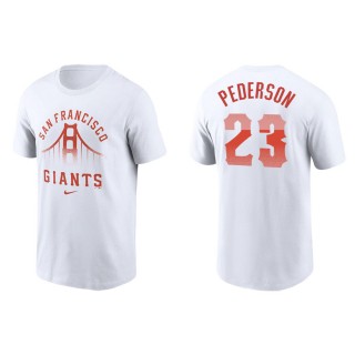 Men's Giants Joc Pederson White 2021 City Connect Graphic T-Shirt