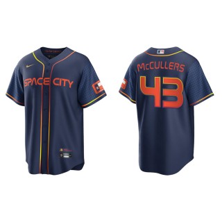 Men's Astros Lance McCullers Navy 2022 City Connect Replica Jersey