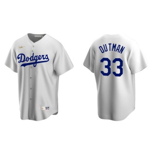 James Outman White Cooperstown Collection Home Jersey