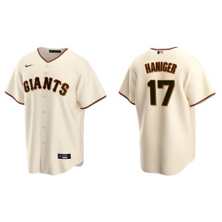 Men's San Francisco Giants Mitch Haniger Cream Replica Home Jersey