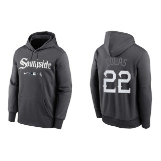 Oscar Colas Anthracite City Connect Pullover Hoodie