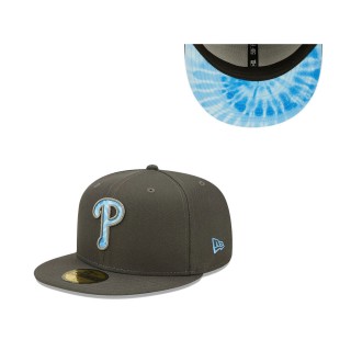 Men's Philadelphia Phillies Graphite 2022 Father's Day On-Field 59FIFTY Fitted Hat