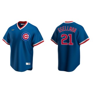 Men's Cubs Robert Gsellman Royal Cooperstown Collection Road Jersey
