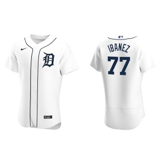 Andy Ibanez White Authentic Home Jersey