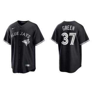 Chad Green Black White Replica Official Jersey